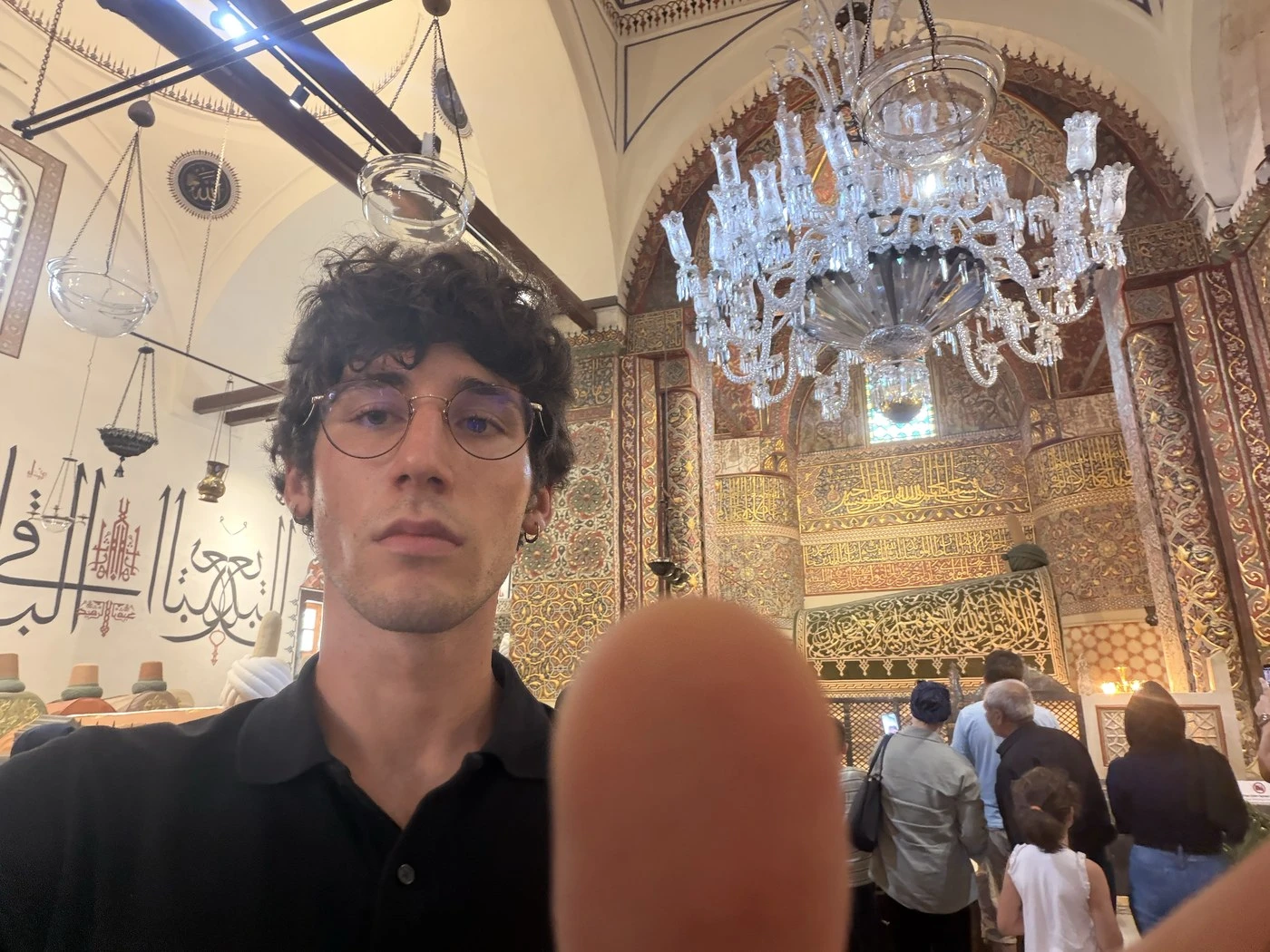 Ozan Bayiz at the Mevlâna Museum